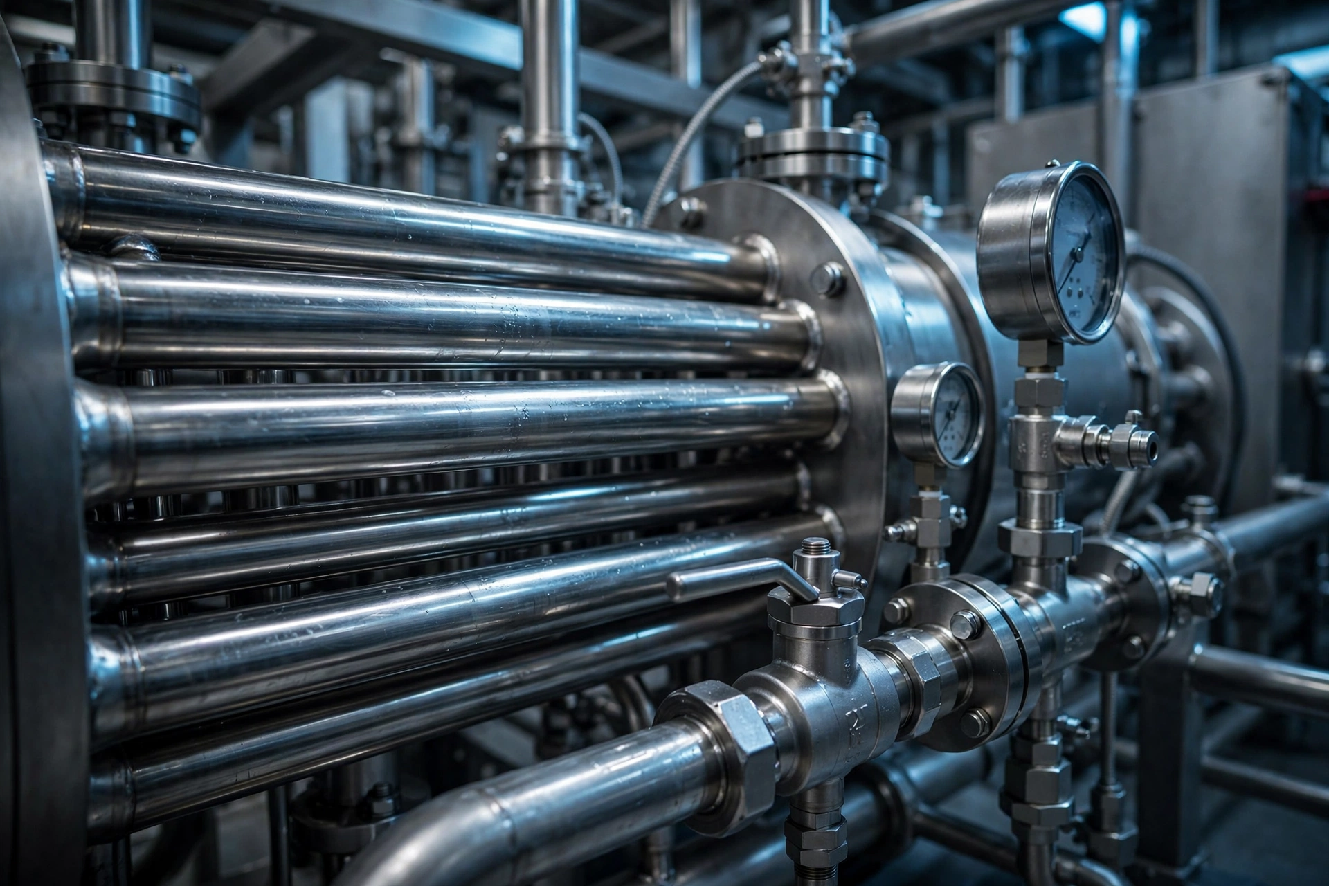 Food engineering quiz - stainless steel process equipment