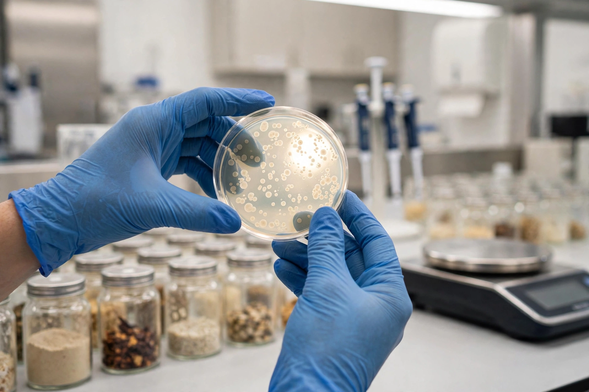 Quality control quiz - food testing laboratory